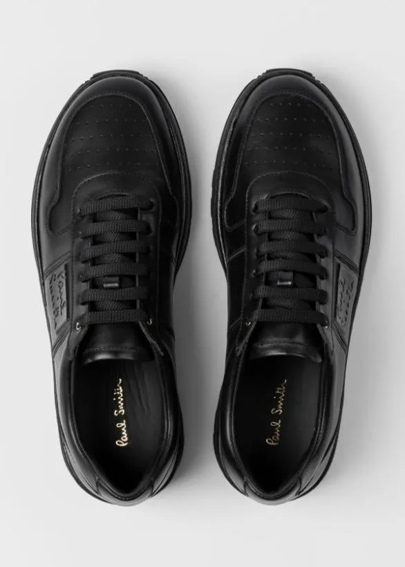 Paul Smith Sneakers Leather 039Filoni039 Trainers Black 8211 Mens