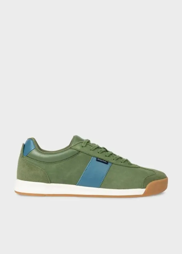 Paul Smith Sneakers Suede 039Tallis039 Trainers Green 8211 Mens