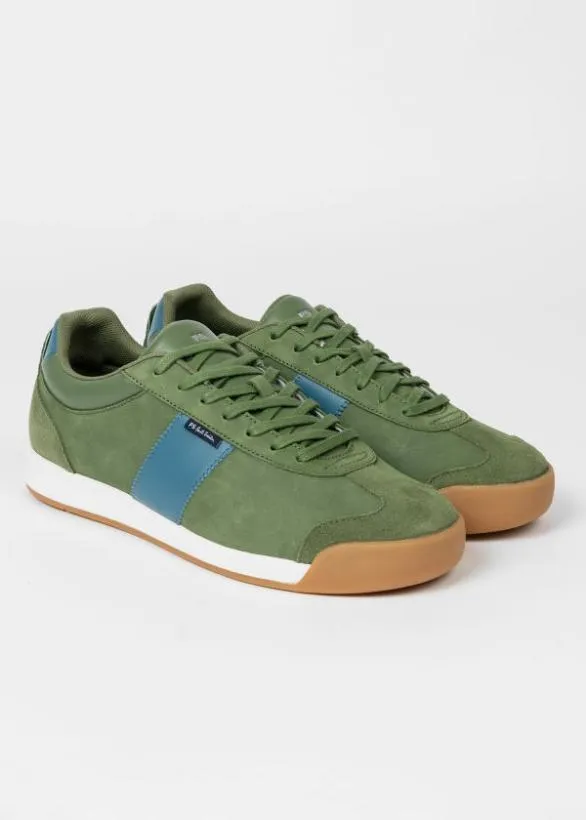 Paul Smith Sneakers Suede 039Tallis039 Trainers Green 8211 Mens