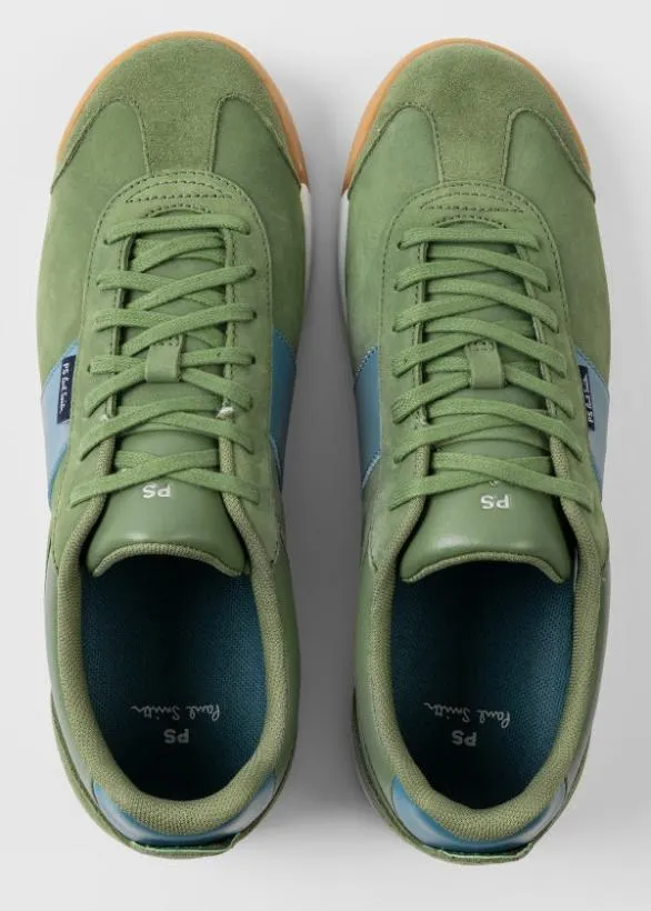 Paul Smith Sneakers Suede 039Tallis039 Trainers Green 8211 Mens