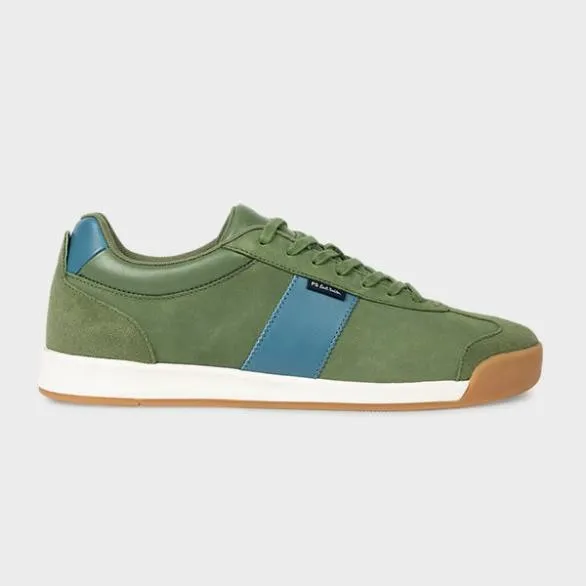 Paul Smith Sneakers Suede 039Tallis039 Trainers Green 8211 Mens