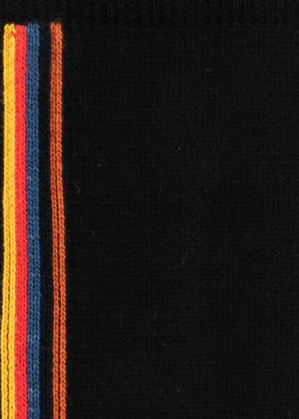 Paul Smith Socks Vertical 039Artist Stripe039 Socks Black 8211 Mens