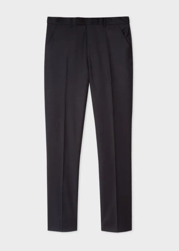 Paul Smith Suits Wool Twill TwoButton Suit Navy 8211 Mens