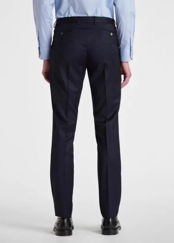 Paul Smith Suits Wool Twill TwoButton Suit Navy 8211 Mens