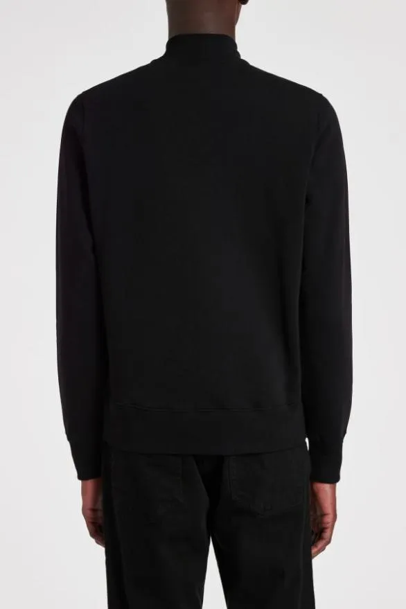 Paul Smith Sweatshirts and Hoodies Zebra Logo Bomber Jacket Black 8211 Mens