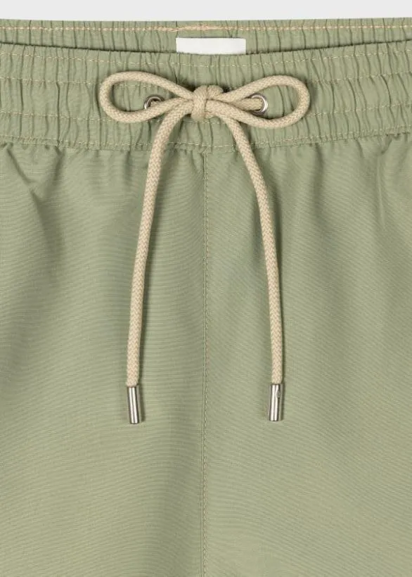 Paul Smith Swimwear 039Happy039 Swim Shorts Khaki 8211 Mens