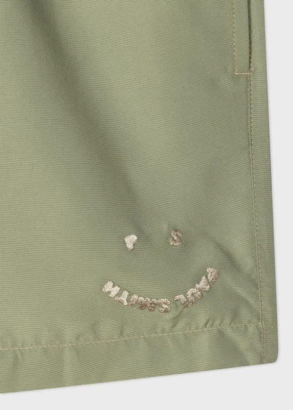 Paul Smith Swimwear 039Happy039 Swim Shorts Khaki 8211 Mens