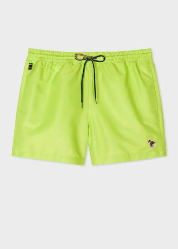 Paul Smith Swimwear Zebra Logo Swim Shorts Green 8211 Mens