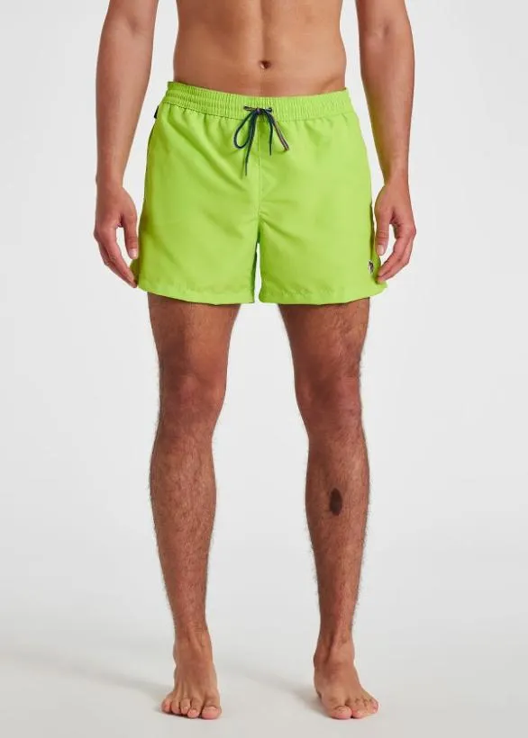 Paul Smith Swimwear Zebra Logo Swim Shorts Green 8211 Mens