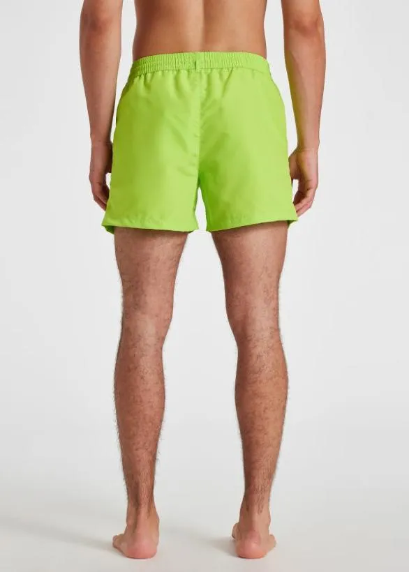 Paul Smith Swimwear Zebra Logo Swim Shorts Green 8211 Mens