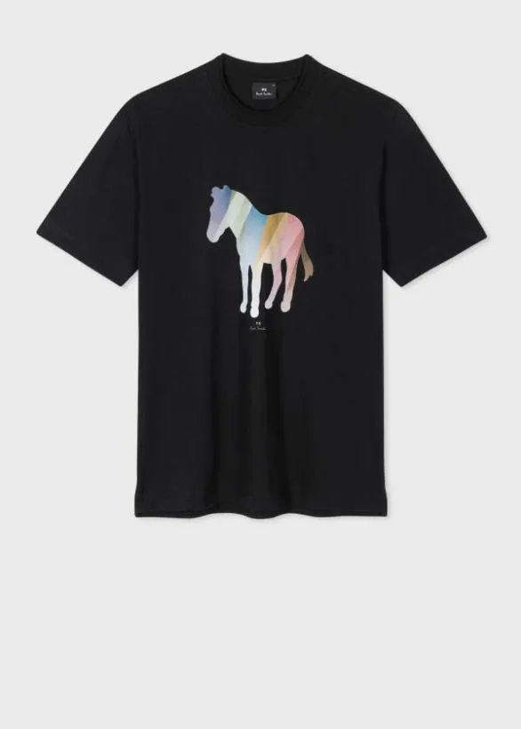 Paul Smith TShirts 039Broad Stripe Zebra039 Organic Cotton TShirt Black 8211 Mens Paul Smith TShirts 039Broad Stripe Zebra039 Organic Cotton TShirt Black 8211 Mens