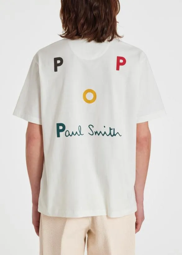 Paul Smith TShirts Logo Pocket TShirt White 8211 Mens