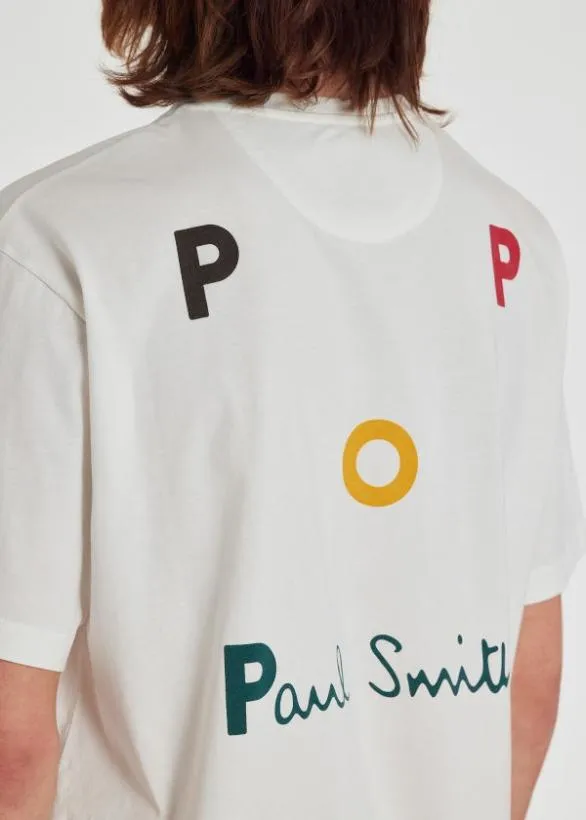 Paul Smith TShirts Logo Pocket TShirt White 8211 Mens