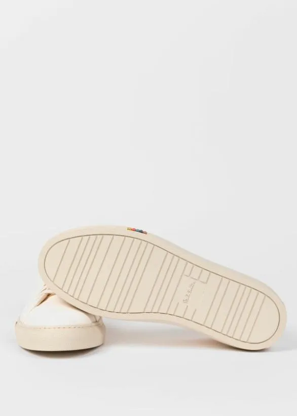 Paul Smith Tailoring 039Basso039 Trainers With 039Artist Stripe039 Trim Cream 8211 Mens