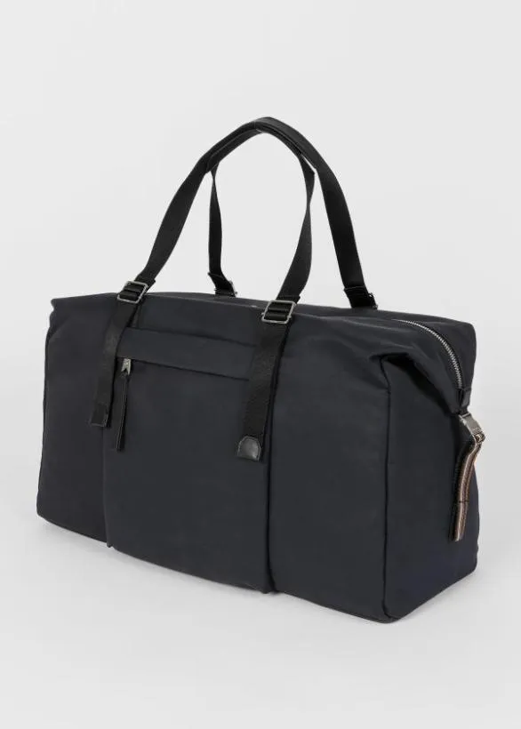 Paul Smith Tailoring CottonBlend Canvas Holdall Navy 8211 Mens