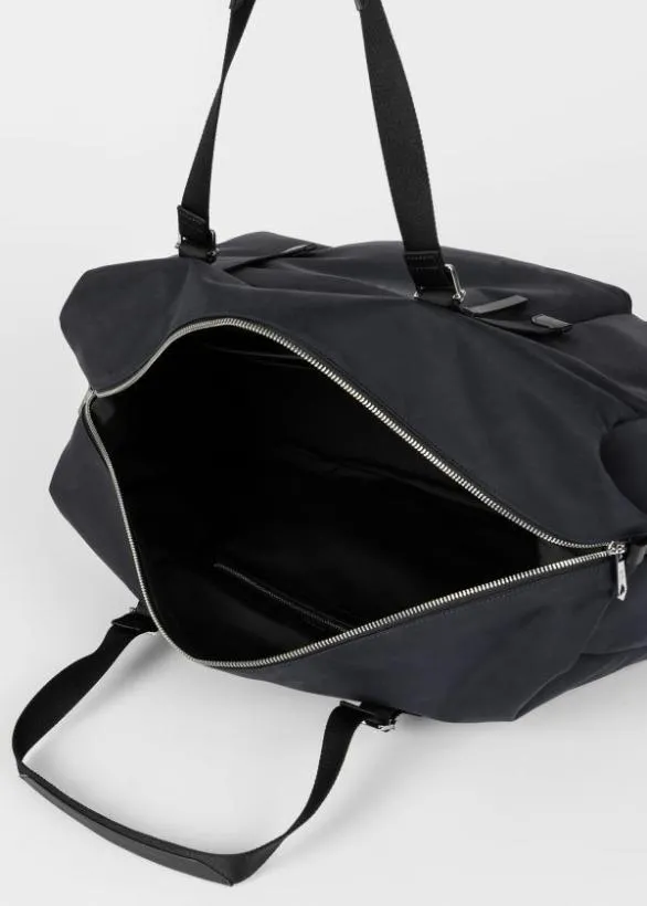 Paul Smith Tailoring CottonBlend Canvas Holdall Navy 8211 Mens