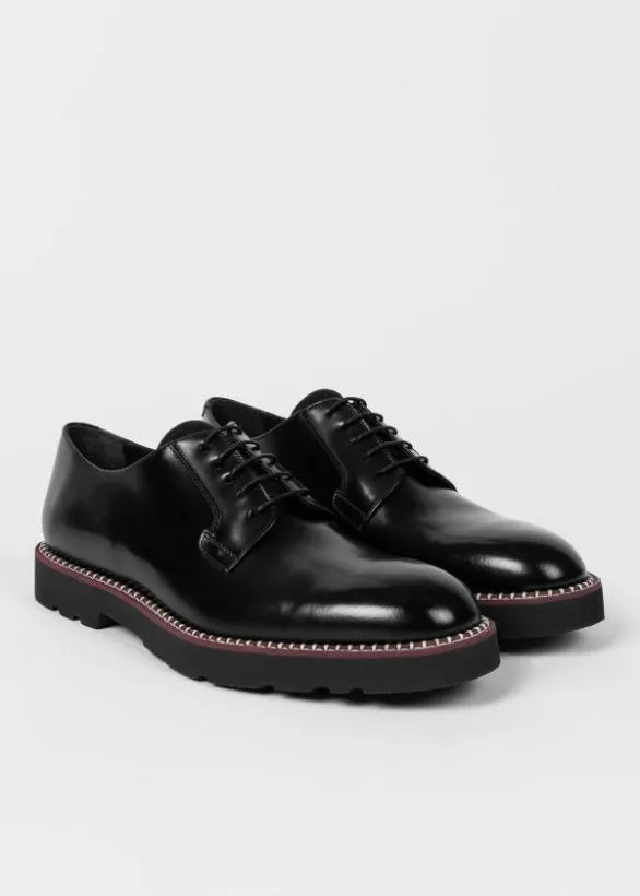 Paul Smith Tailoring HighShine Leather 039Ras039 Shoes Black 8211 Mens