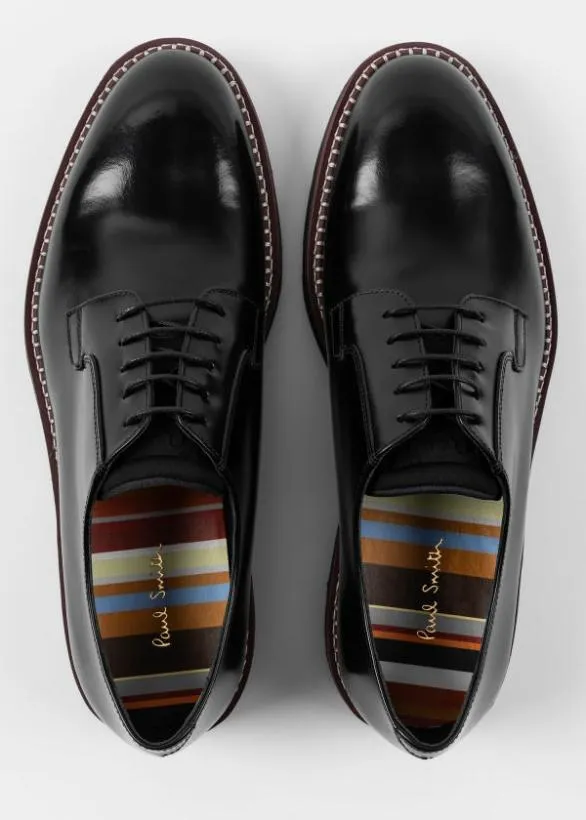 Paul Smith Tailoring HighShine Leather 039Ras039 Shoes Black 8211 Mens