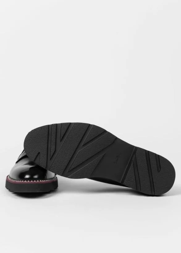 Paul Smith Tailoring HighShine Leather 039Ras039 Shoes Black 8211 Mens
