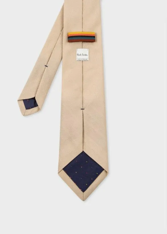 Paul Smith Tailoring Silk Tie Neutral 8211 Mens