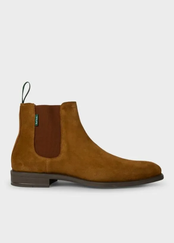 Paul Smith Tailoring Suede 039Cedric039 Boots Tan 8211 Mens