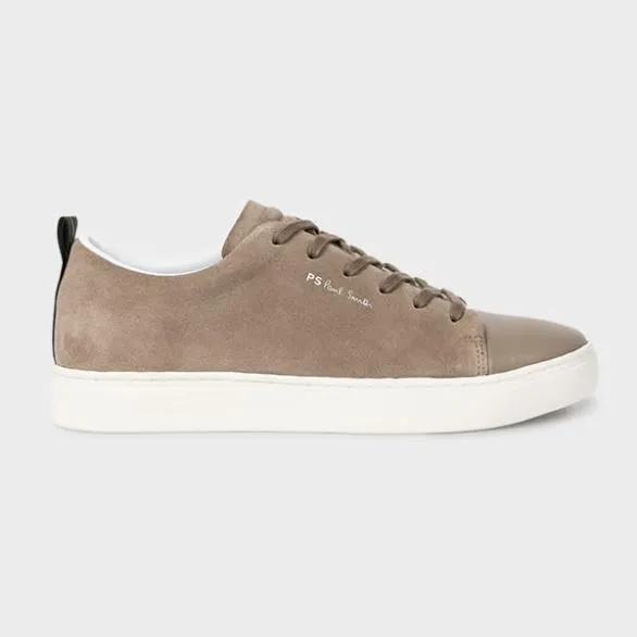 Paul Smith Tailoring Suede 039Lee039 Trainers Taupe 8211 Mens