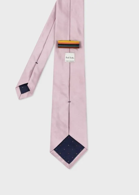 Paul Smith Ties Silk Tie Pink 8211 Mens