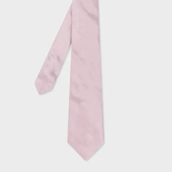 Paul Smith Ties Silk Tie Pink 8211 Mens