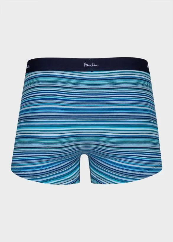 Paul Smith Underwear 039Signature Stripe039 And Plain Boxer Briefs Five Pack Signature Stripe 8211 Mens