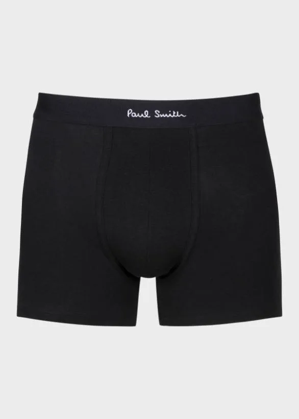 Paul Smith Underwear 039Signature Stripe039 And Plain Long Trunks Five Pack Signature Stripe 8211 Mens