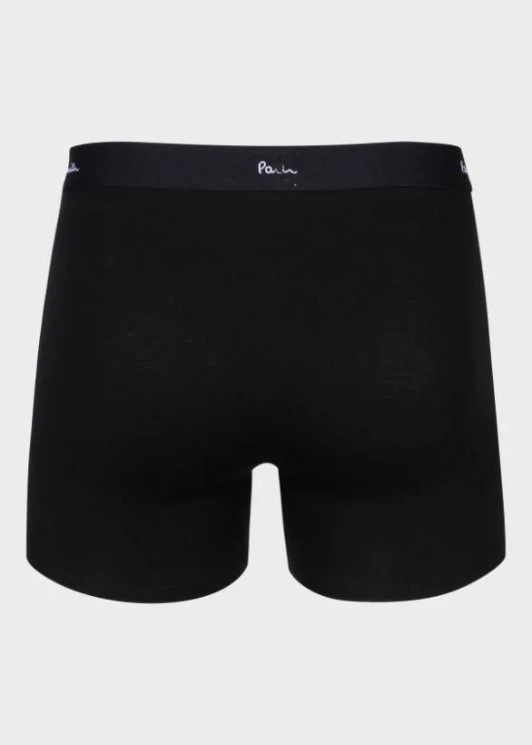 Paul Smith Underwear 039Signature Stripe039 And Plain Long Trunks Five Pack Signature Stripe 8211 Mens