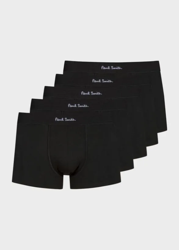 Paul Smith Underwear Boxer Shorts Five Pack Black 8211 Mens