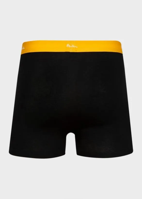 Paul Smith Underwear Long Boxer Briefs Five Pack Black 8211 Mens