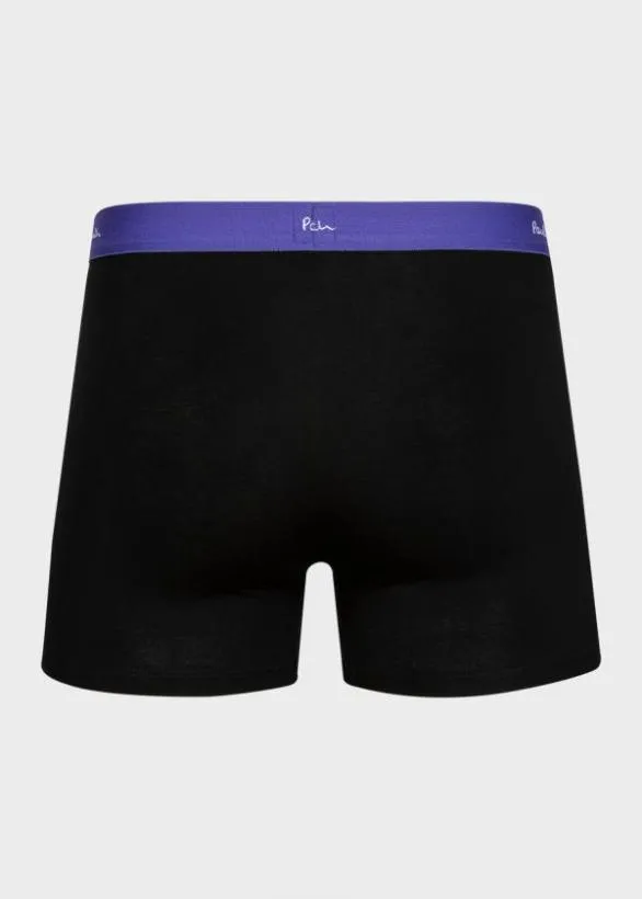 Paul Smith Underwear Long Boxer Briefs Five Pack Black 8211 Mens