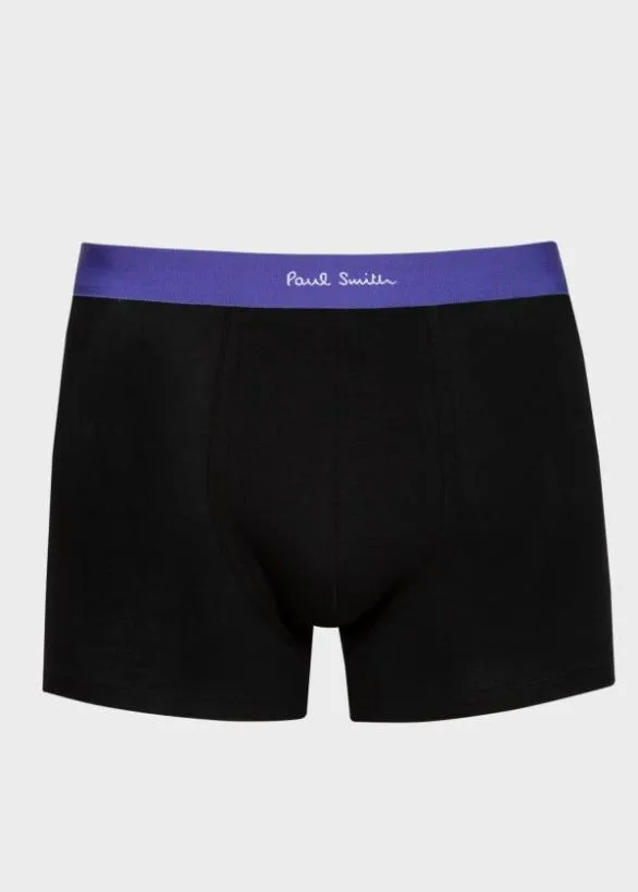 Paul Smith Underwear Long Boxer Briefs Five Pack Black 8211 Mens