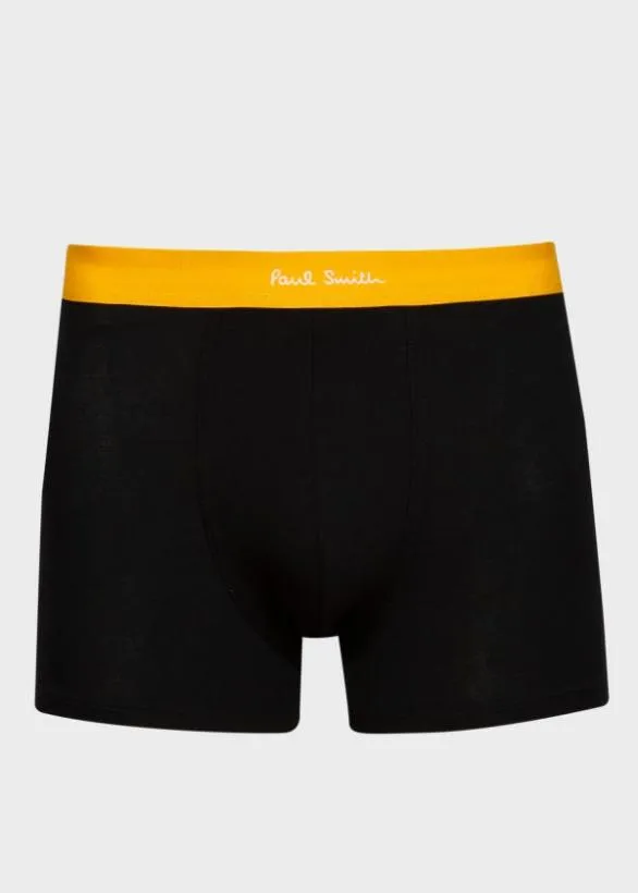 Paul Smith Underwear Long Boxer Briefs Five Pack Black 8211 Mens