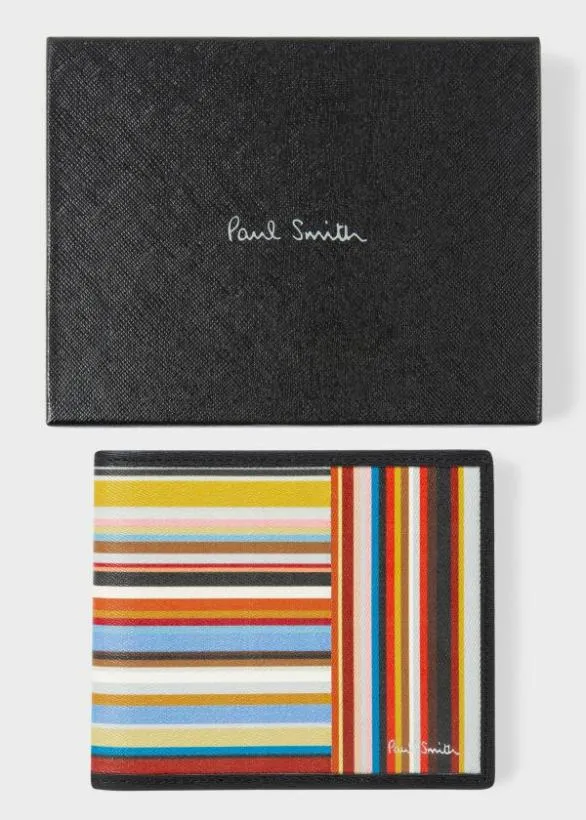 Paul Smith Wallets 039Signature Stripe039 Billfold Wallet Signature Stripe 8211 Mens
