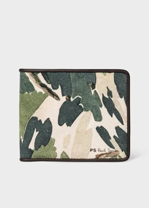 Paul Smith Wallets Camouflage Billfold Wallet Multicolour 8211 Mens