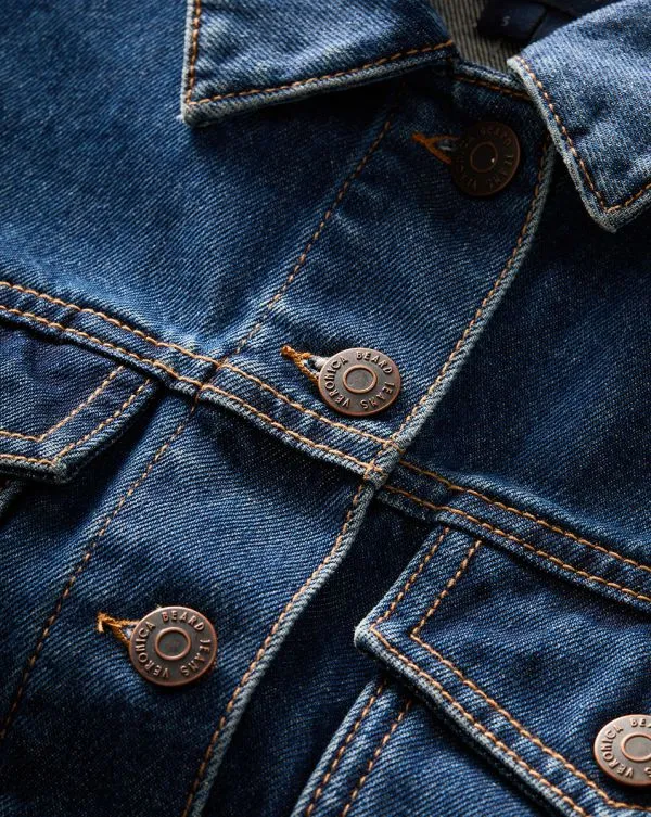Phila Denim Jacket Evening Dusk Women Veronica Beard Jackets and Outerwear