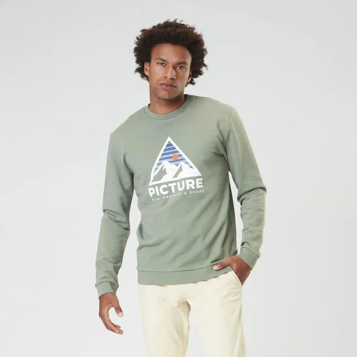 Picture Organic Clothing Authentic Crew Men Sweats and Hoodies