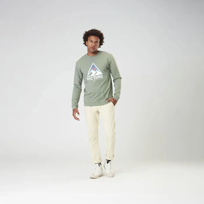 Picture Organic Clothing Authentic Crew Men Sweats and Hoodies Picture Organic Clothing Authentic Crew Men Sweats and Hoodies