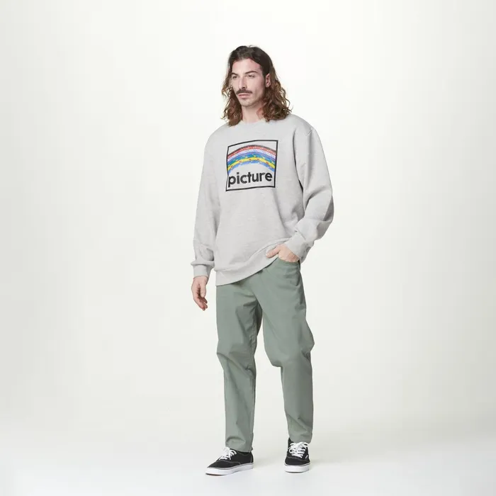 Picture Organic Clothing Sagataa Crew Men Sweats and Hoodies