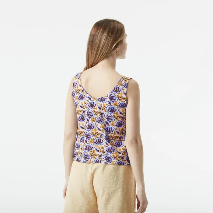 Picture Organic Clothing Silya Printed Tank Women TShirts Picture Organic Clothing Silya Printed Tank Women TShirts