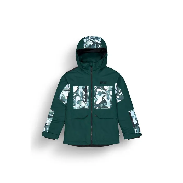 Picture Organic Clothing Stony Printed Jkt Kids Ski And Snowboard Jackets