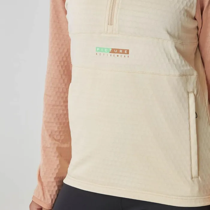 Picture Organic Clothing Tahita 14 Grid Fleece Women Sweats and Hoodies Picture Organic Clothing Tahita 14 Grid Fleece Women Sweats and Hoodies