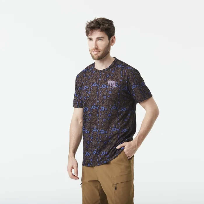 Picture Organic Clothing Timont Printed Ss Tech T Men TShirts Picture Organic Clothing Timont Printed Ss Tech T Men TShirts