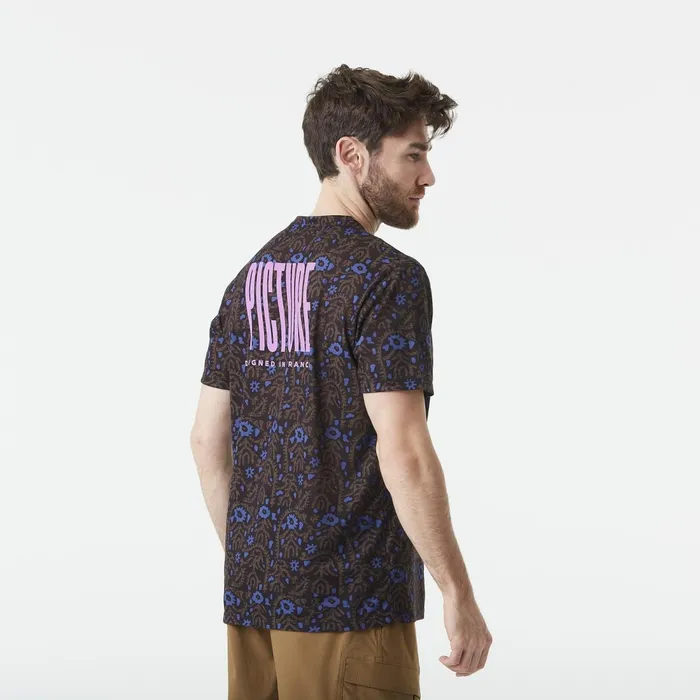 Picture Organic Clothing Timont Printed Ss Tech T Men TShirts Picture Organic Clothing Timont Printed Ss Tech T Men TShirts