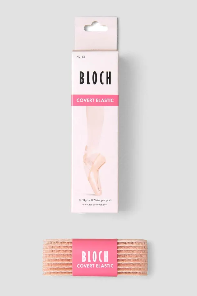 Pointe Shoe Essentials Accessories Bloch Covert One Inch Pointe Shoe Elastic Pink