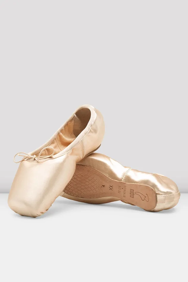 Pointe Synthesis Stretch Pointe Shoes Pink Satin Bloch Adult