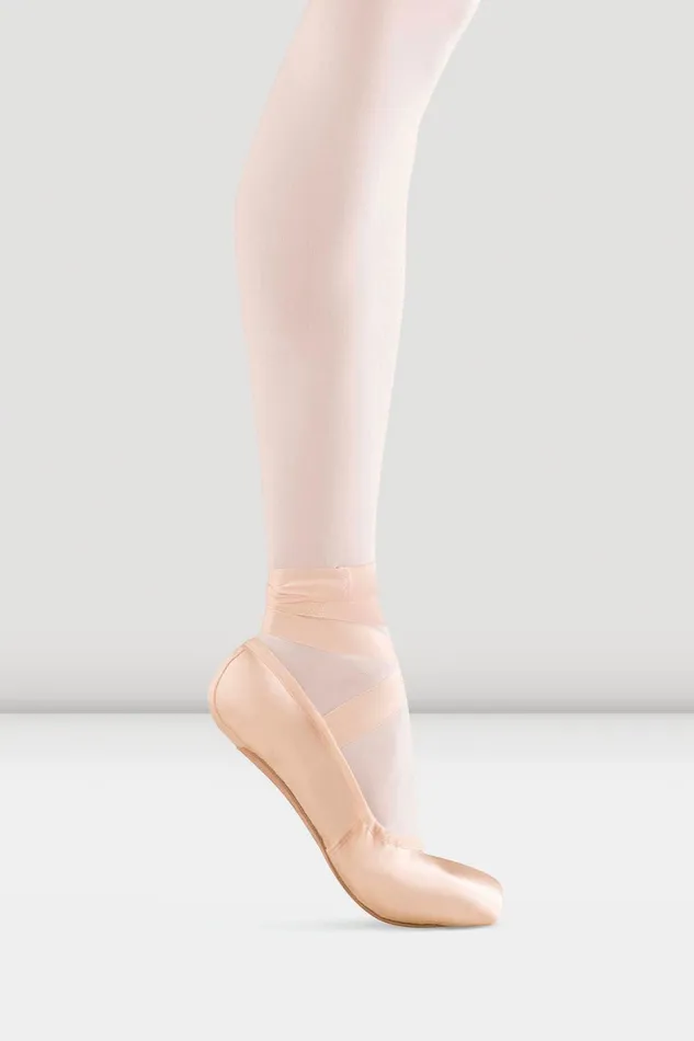 Pointe Tensus Demi Pointe Shoes Pink Satin 8211 Bloch Adult
